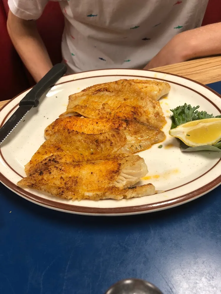 Broiled Tilapia Fillet